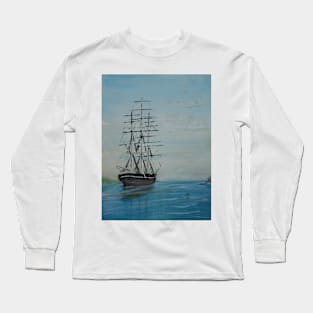 Tall Ship at rest Long Sleeve T-Shirt